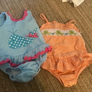 2 Bailey boys swimsuits